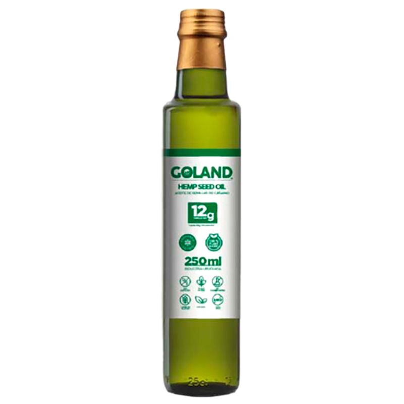 Aceite De Semilla De Cañamo Goland Hemp 250 Ml