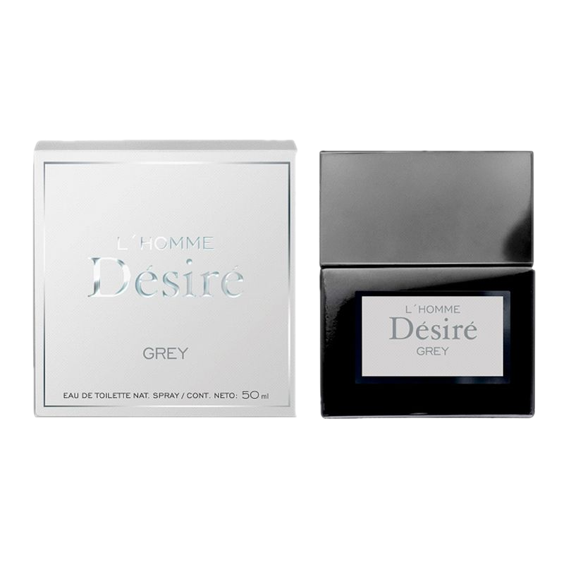 Eau De Toilette Desire Grey Homme 50 Ml