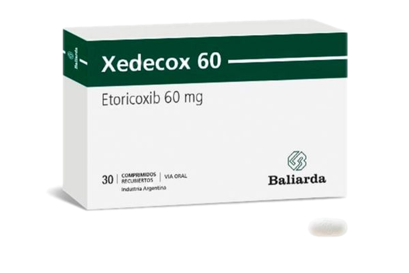 Xedecox 60 Mg 30 Comp