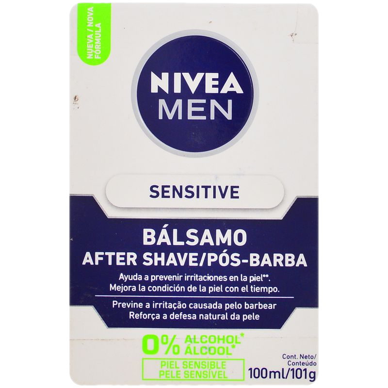 Bálsamo After Shave Nivea Sensitive 100 Ml