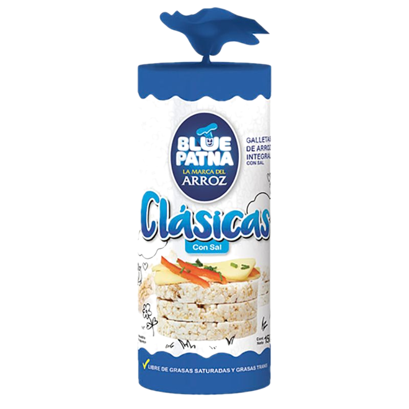 Galleta De Arroz Blue Patna Con Sal 150 G
