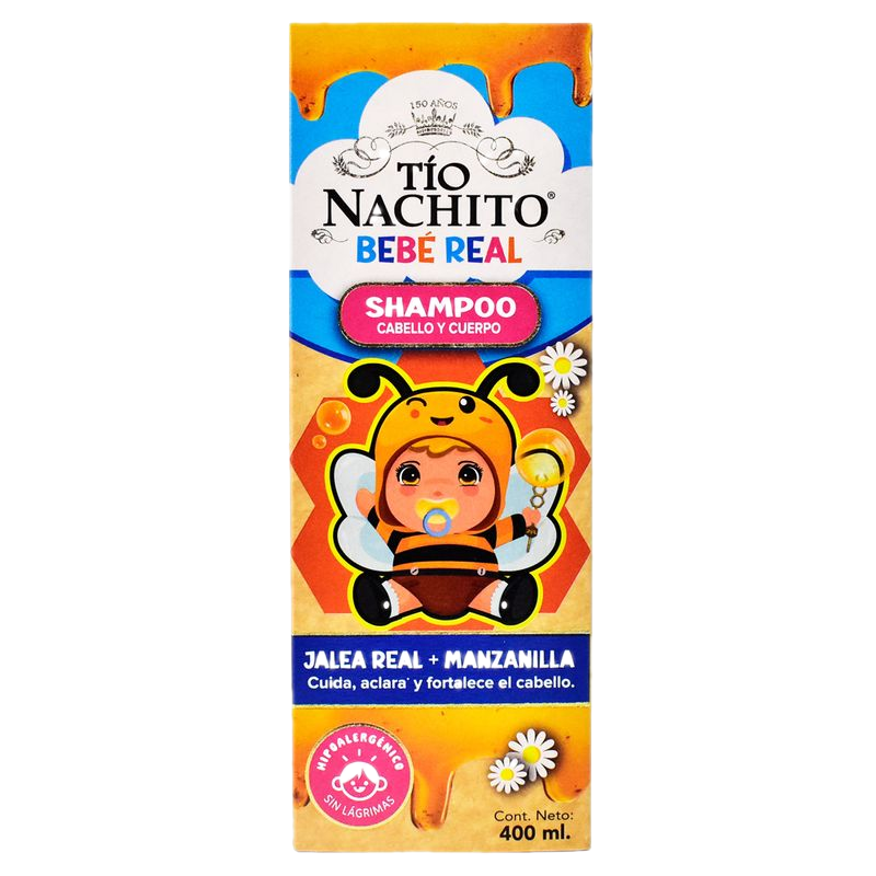 Shampoo Para Bebé Tío Nachito 400 Ml