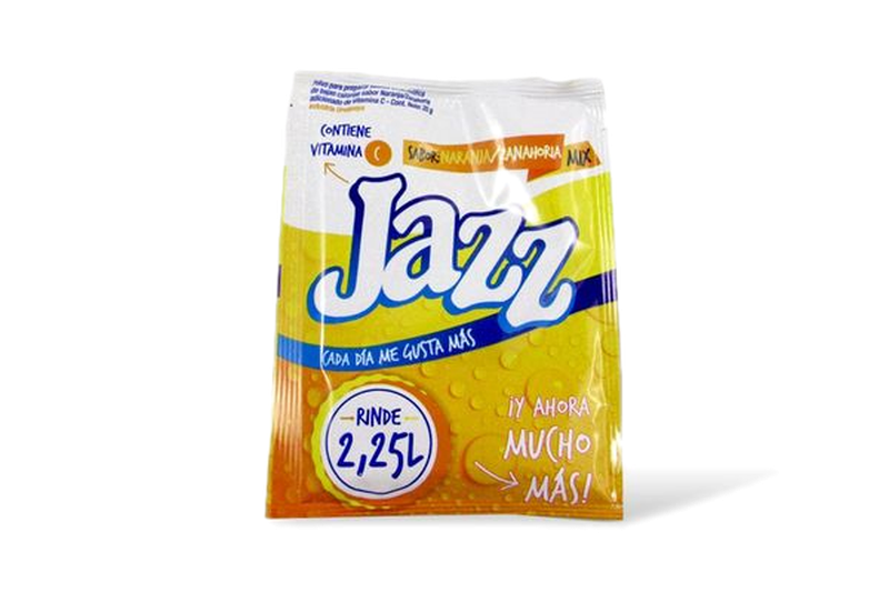 Jugo Jazz Sabor Naranja Y Zanahoria Rinde 2,25 L