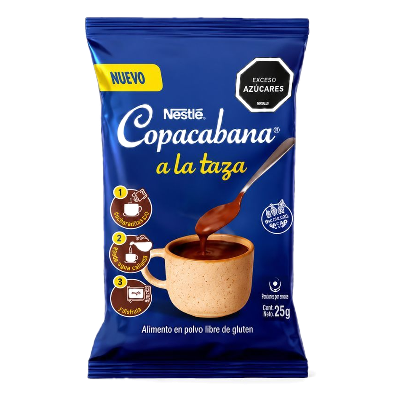 Polvo Achocolatado Copacabana A La Taza 25 G