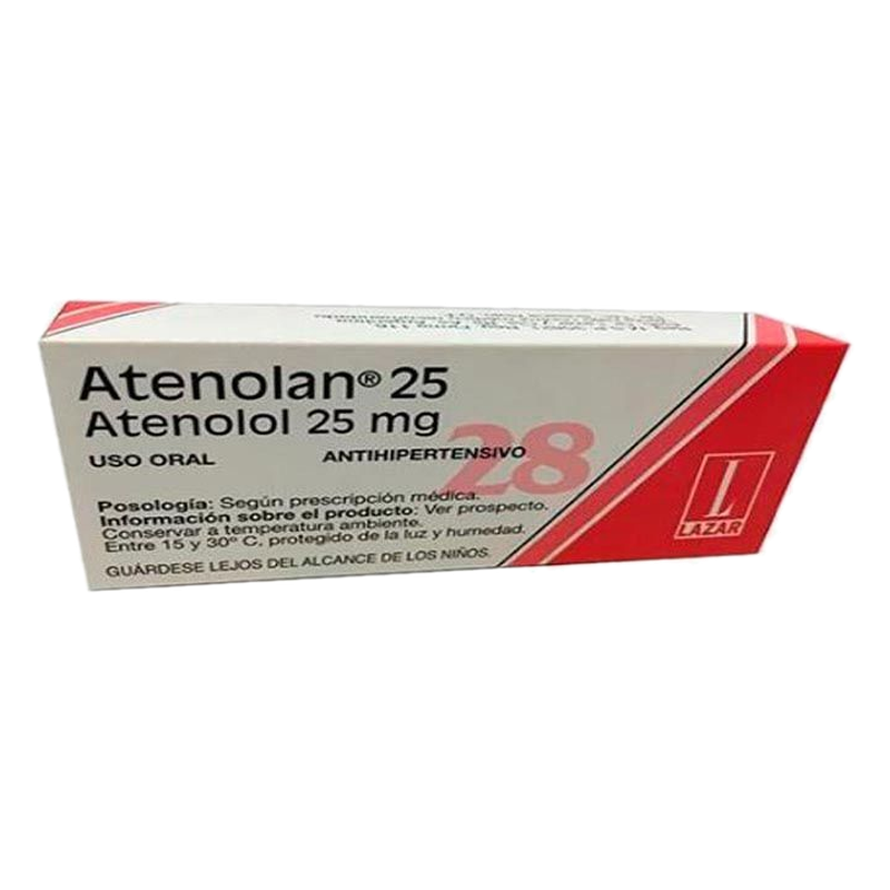 Atenolan Lazar 25 Mg X 28 Comprimidos