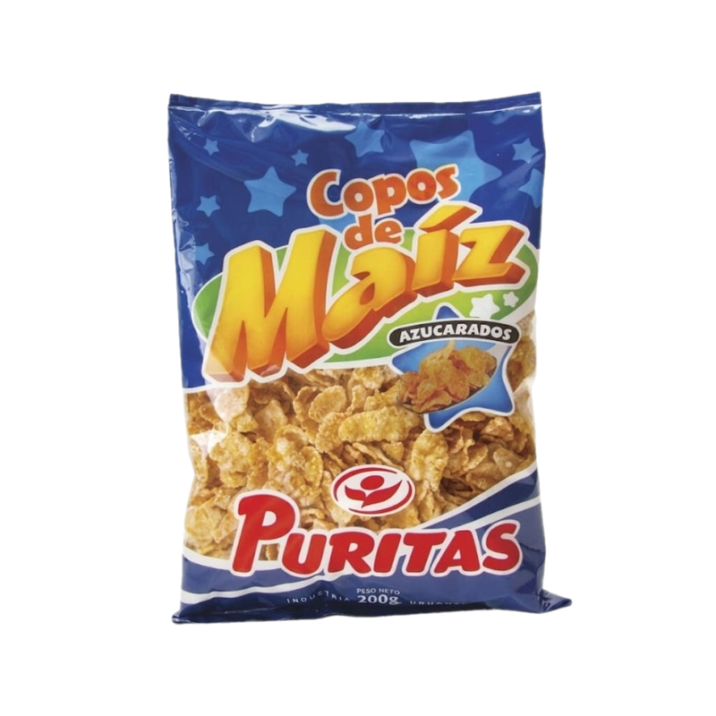 Cereales Puritas Copos De Maíz Azucarados 200 G