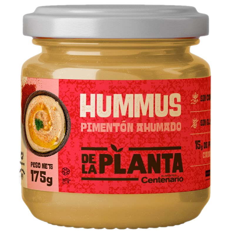 Hummus Pimentón Ahumado De La Planta 175 G