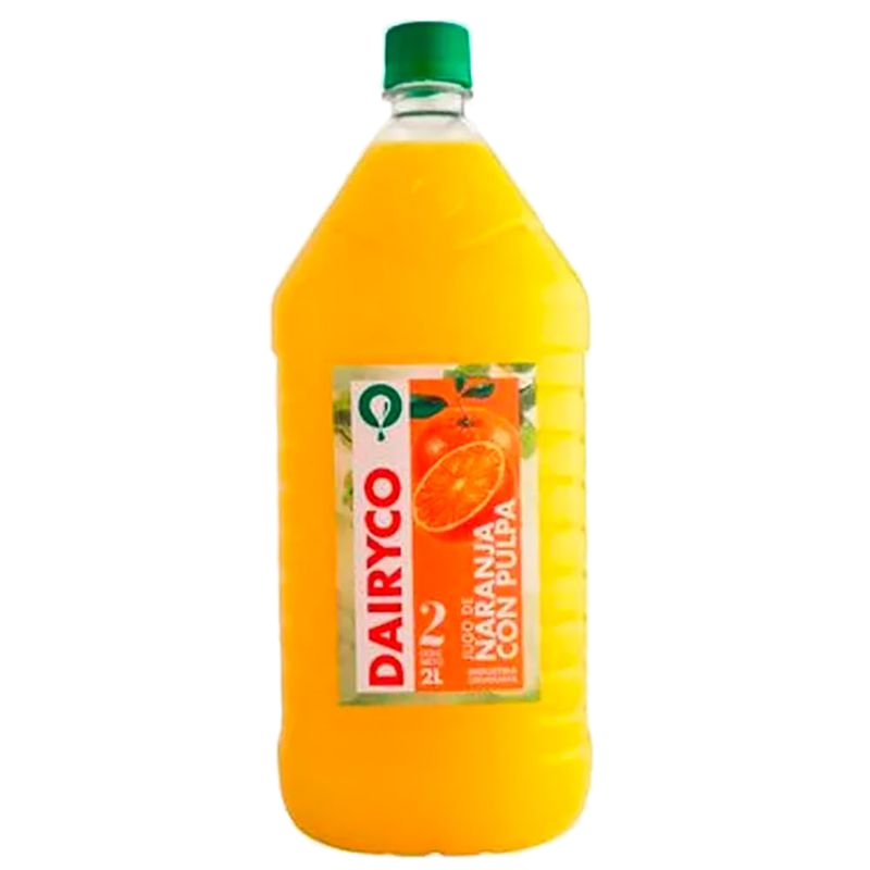 Jugo Dairyco Naranja Valencia Con Pulpa 2 L