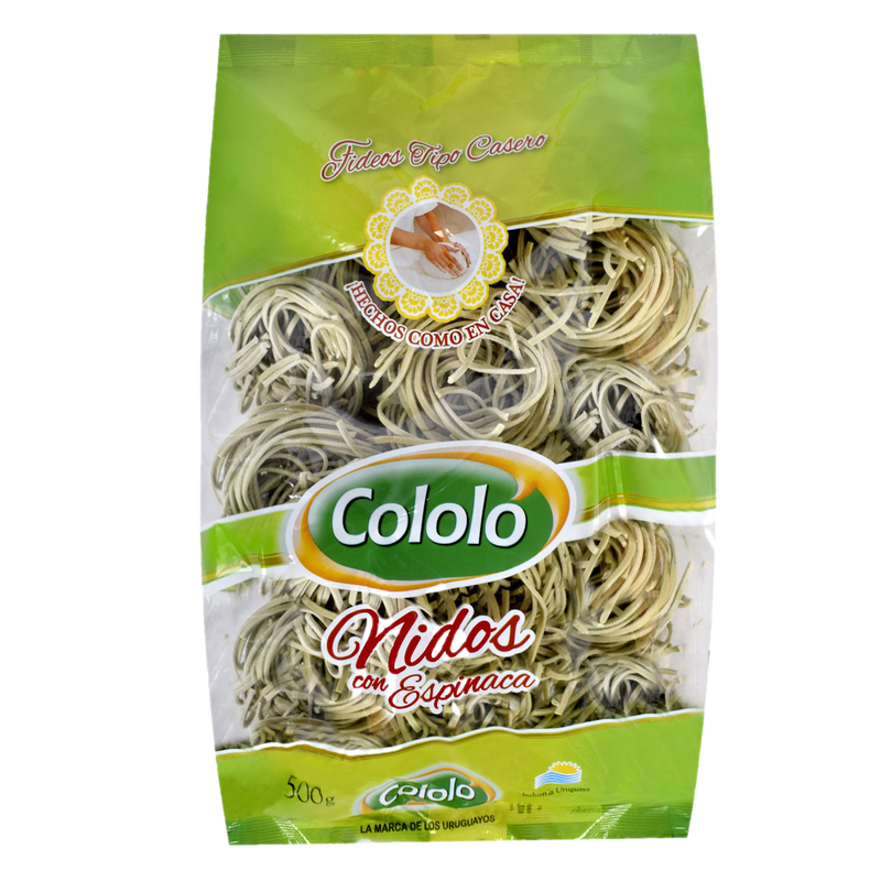 Fideos Nido Espinaca Cololó 500 G