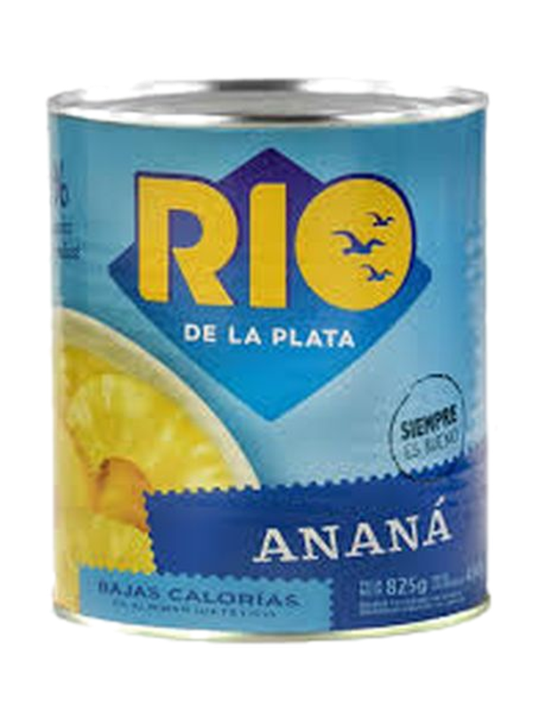 Anana En Almibar Rio De La Plata Dietetico 825 G