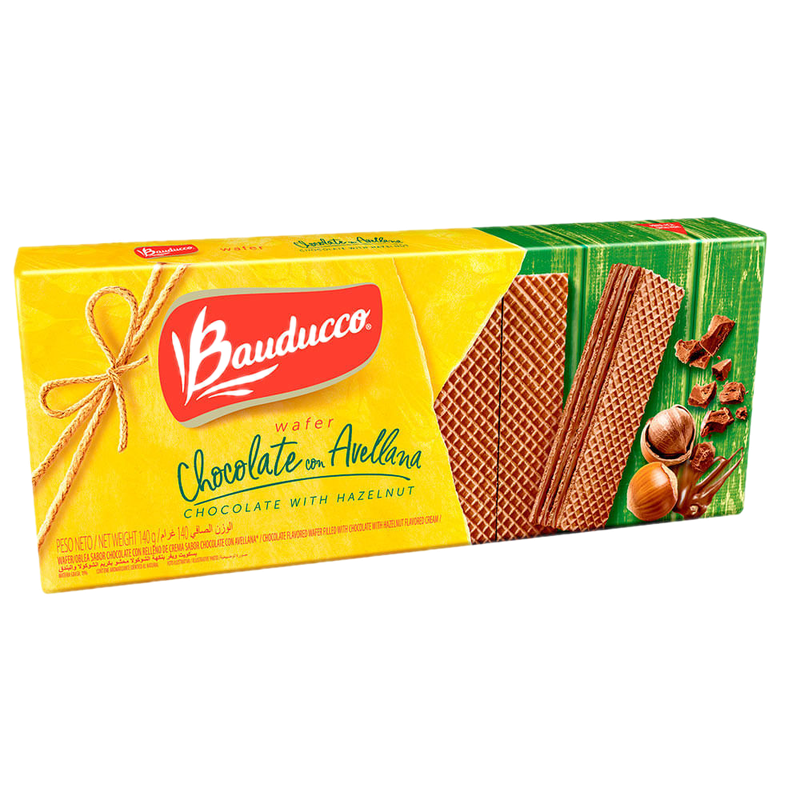 Wafer Bauducco Chocolate Con Avellanas 140 G