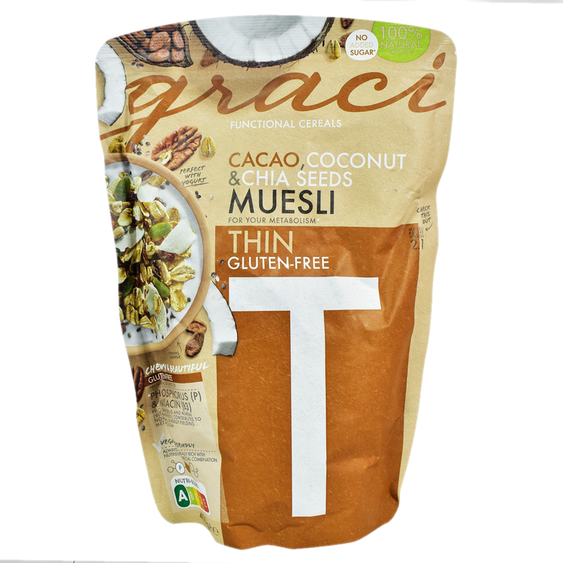 Cereal Graci Muesli Thin Sin Glúten 400 G