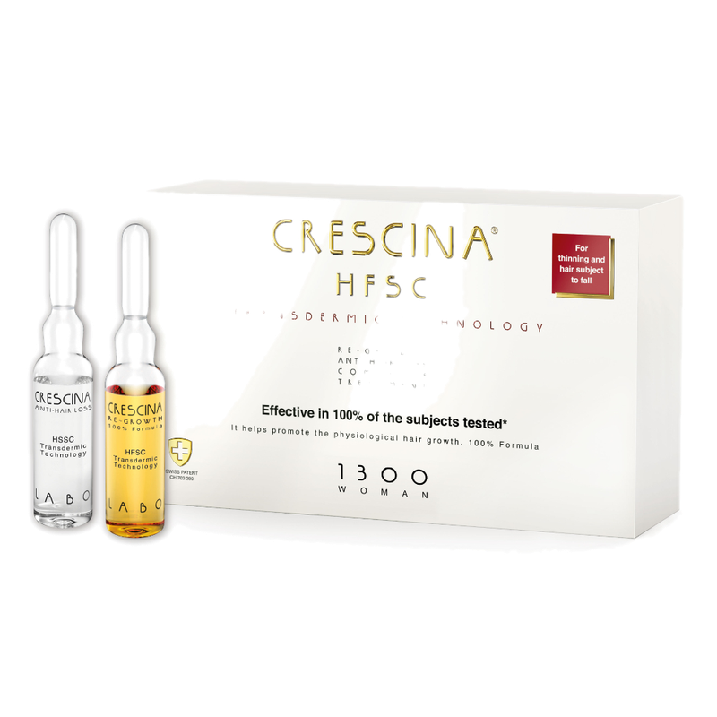 Ampolla Crescina Tratamiento Completo Mujer 1300 20 Unidades
