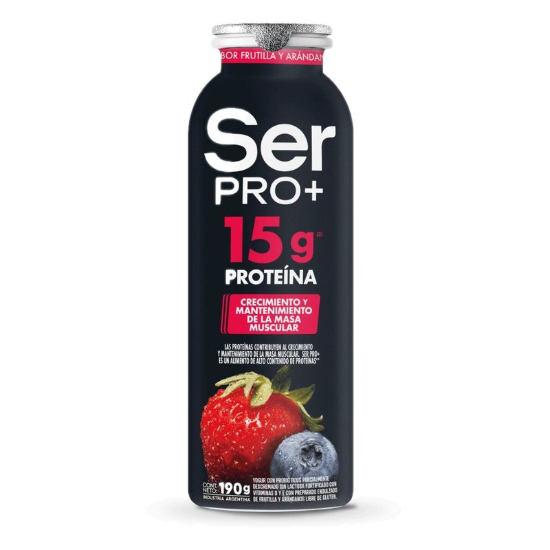 Yogur Bebible Ser Pro + Sabor Frutilla 190 G