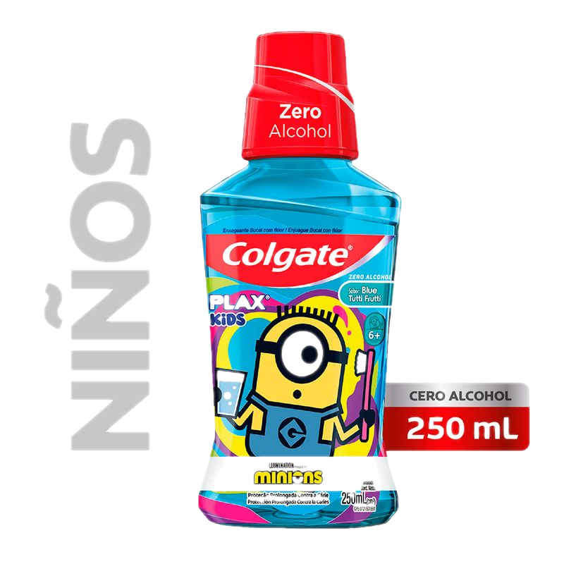 Enjuague Bucal Colgate Plax Minions 250 Ml