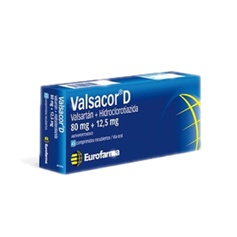Valsacor D 80+12.5mg [45 Comp.]