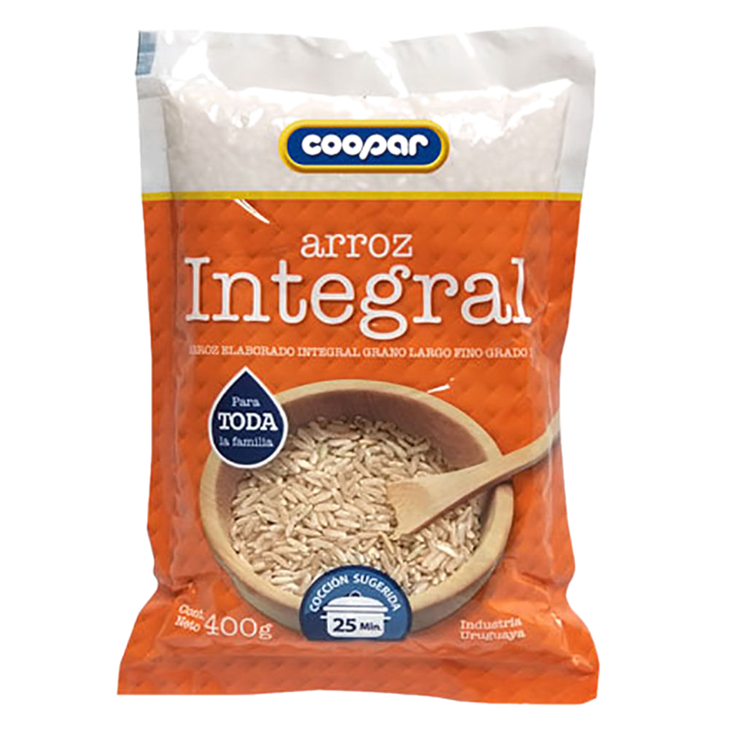 Arroz Integral Coopar 400 G