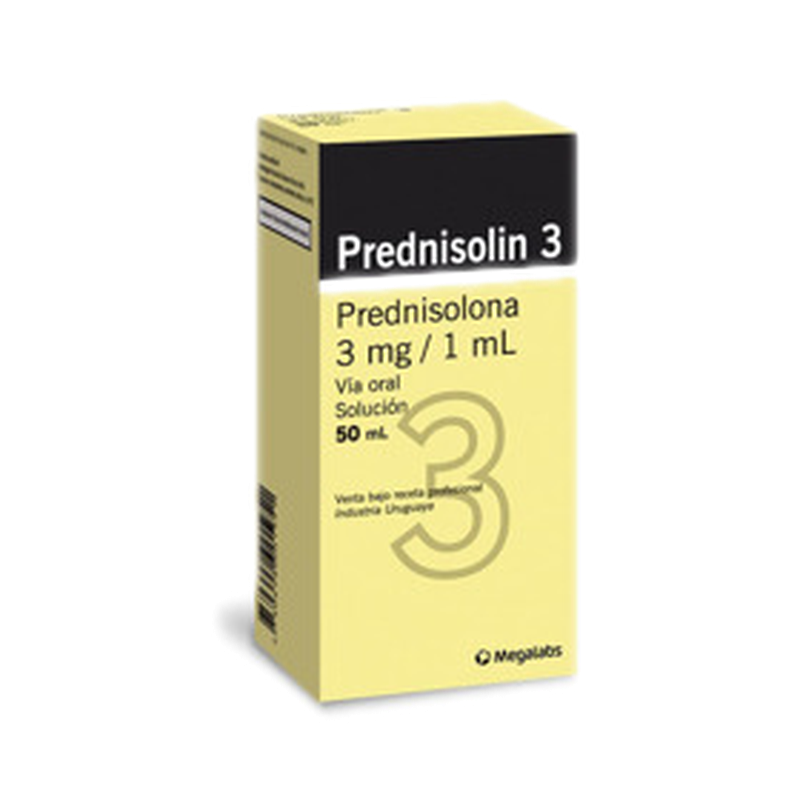 Prednisolin 3 Solucion 3mg/ml [50 Ml]