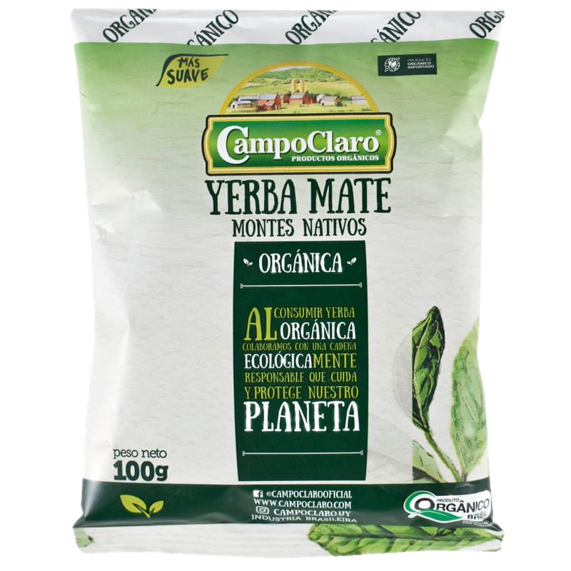 Yerba Orgánica Montes Nativos Campoclaro 100 G