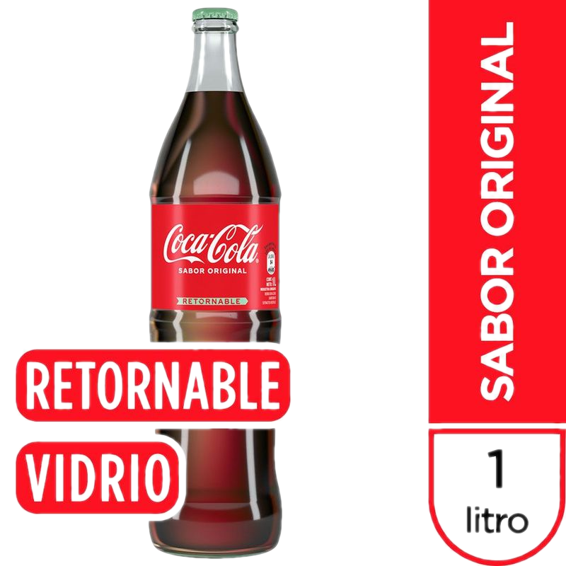 Refresco Coca Cola 1 L Retornable