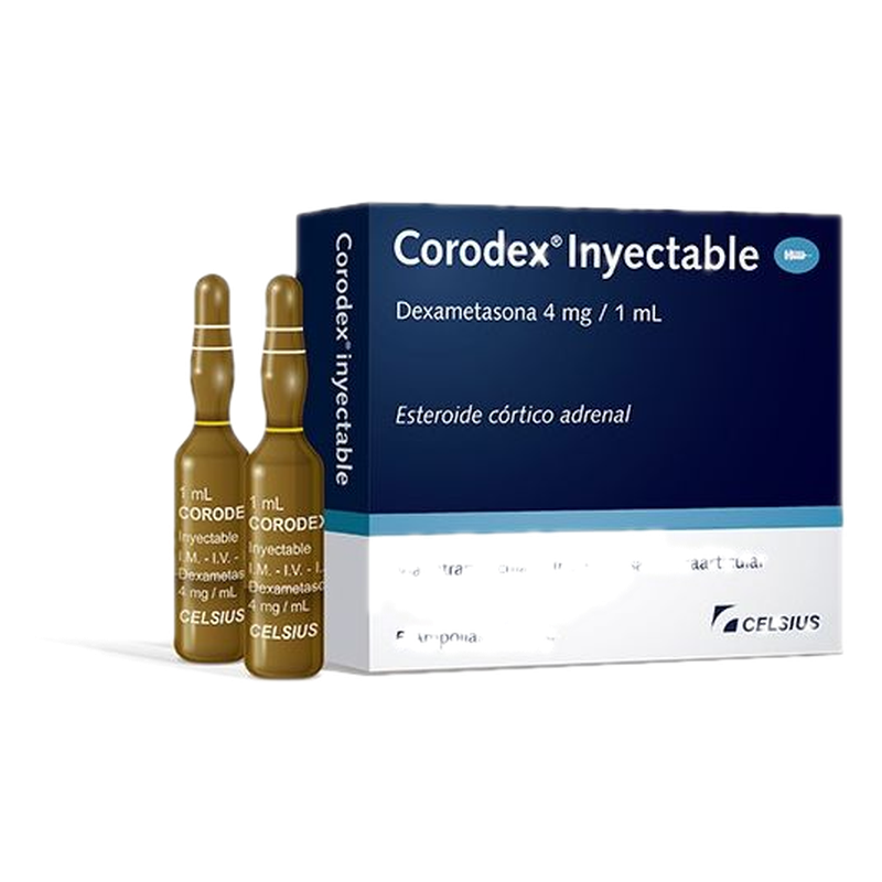 Corodex X 5 Ampollas