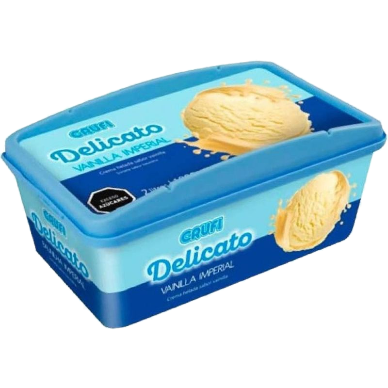 Helado Crufi Delicato Vainilla Imperial 2 L