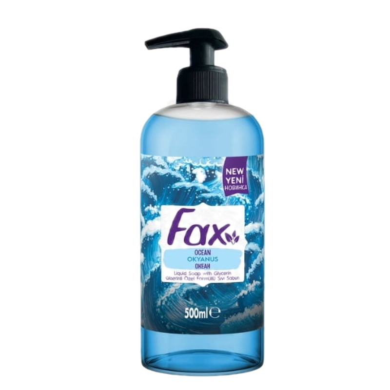 Jabón Líquido Fax Ocean Para Manos 500 Ml