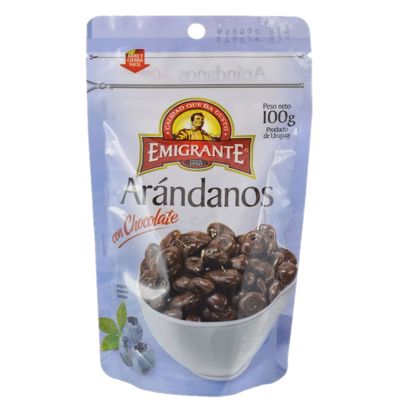 Arándanos Con Chocolate Emigrante 100 G