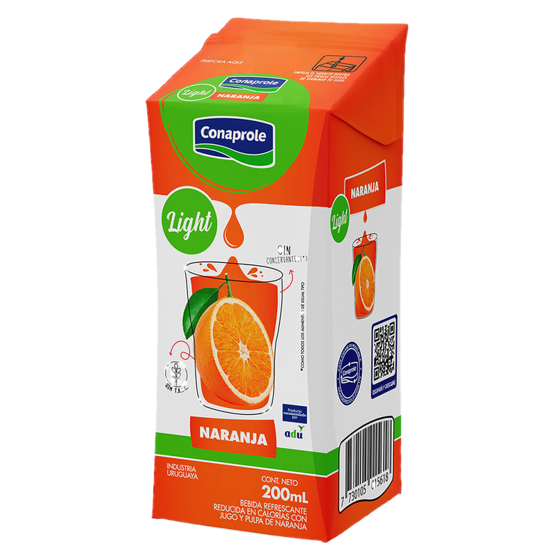 Jugo Conaprole Naranja Light 200 Ml