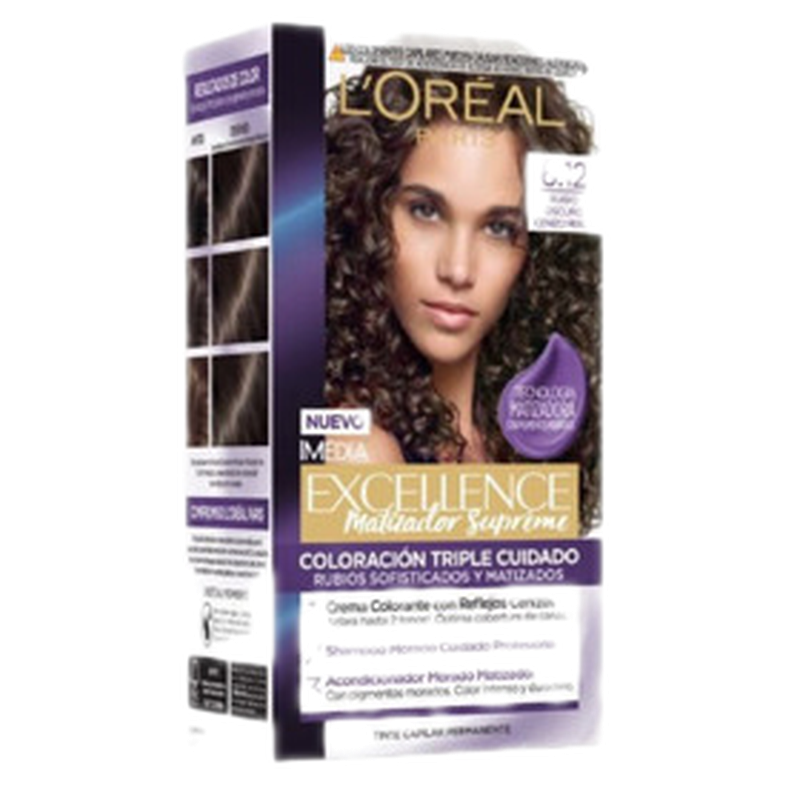 Excellence Kit Rubio Obscuro Ceniza Perla 6.12 [47 G]