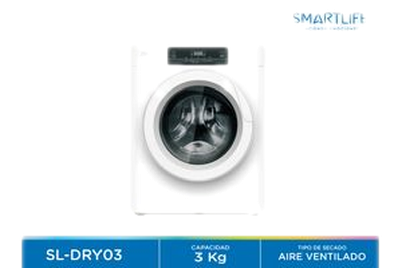 Secarropas Carga Frontal Smartlife 3 Kg 5 Programas Sl-dry03