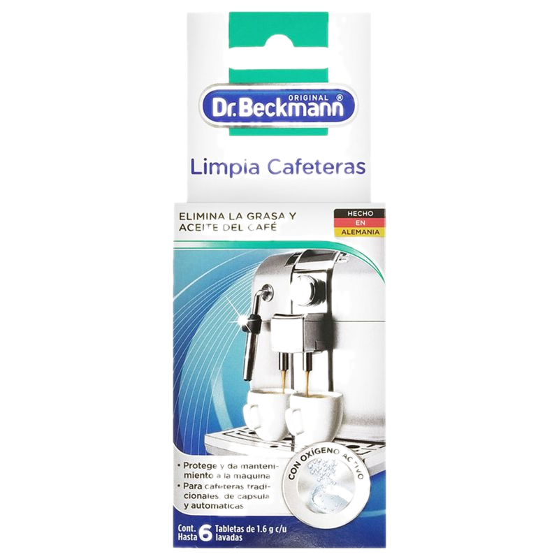 Limpia Cafeteras Dr Beckmann 6 Unidades