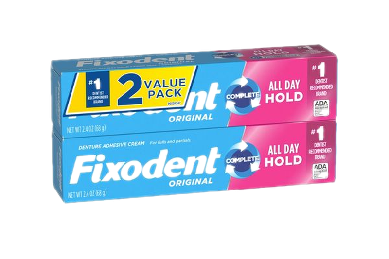 Adhesivo Dental Fixodent 68 G (2 Unidades)