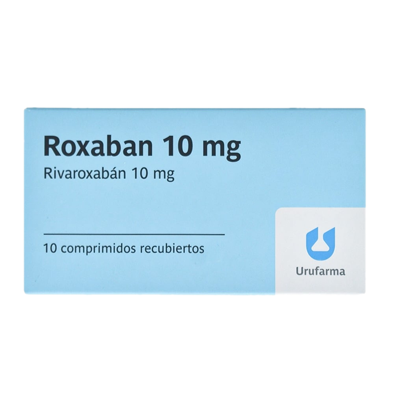 Roxaban 10 Mg 10 Comprimidos