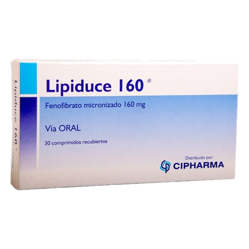 Lipiduce 160 Mg X 30 Comprimidos