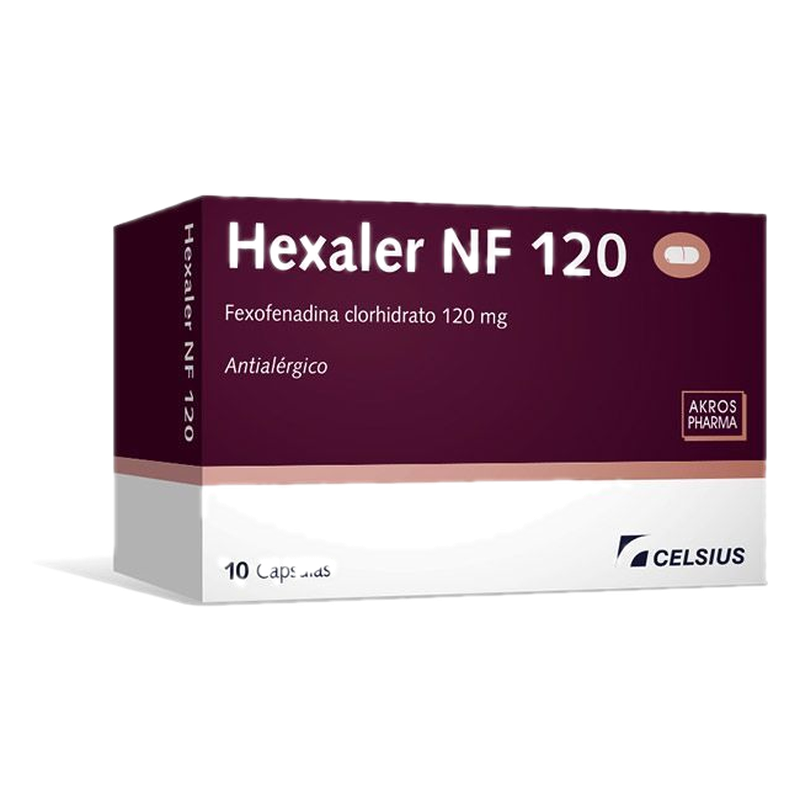 Hexaler 120 Mg X 10 Cápsulas