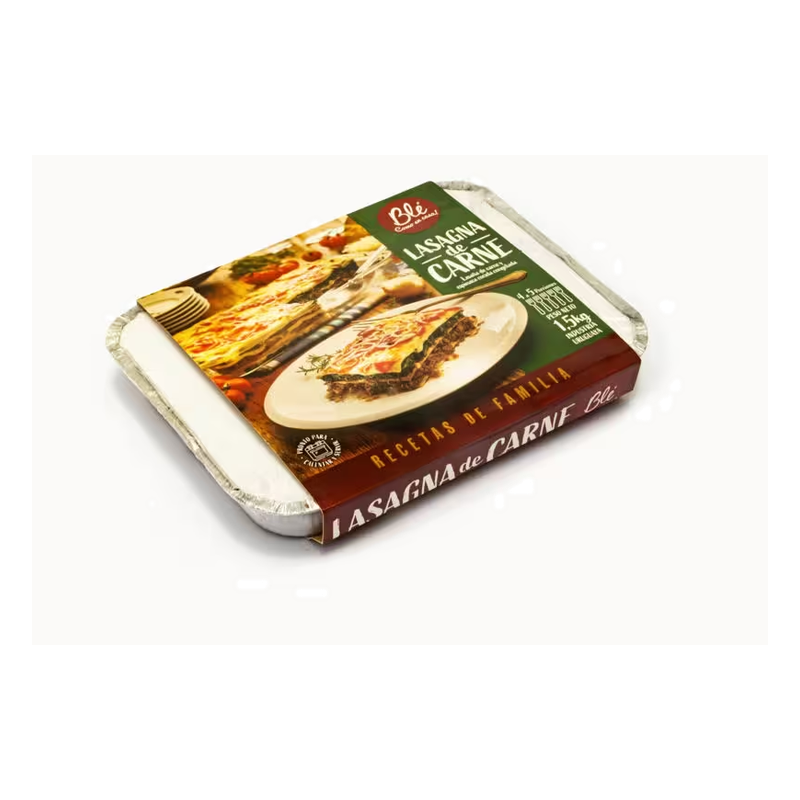 Lasagna De Carne Y Espinaca Ble 1.5 Kg