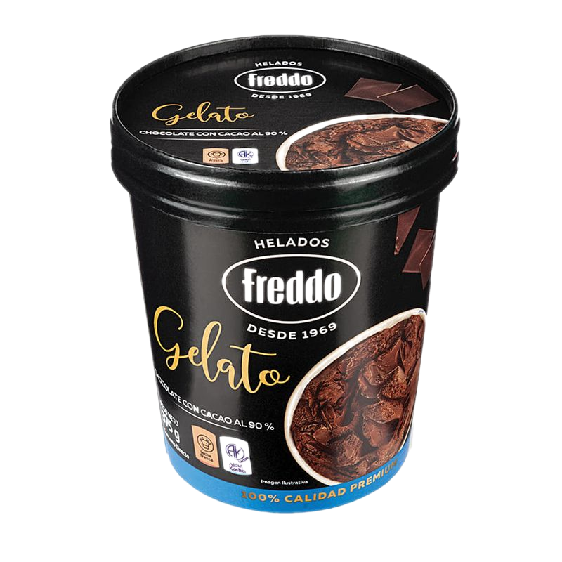 Helado Freddo Doble Tentación Dark Chocolate 375 G
