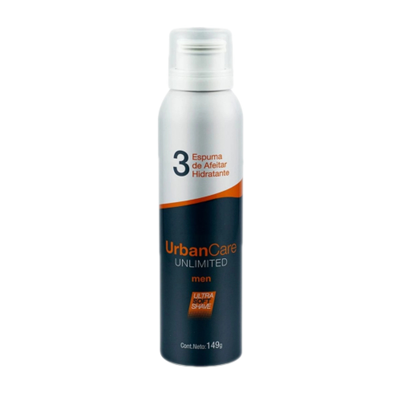 Espuma De Afeitar Urban Care Unlimited 149 G