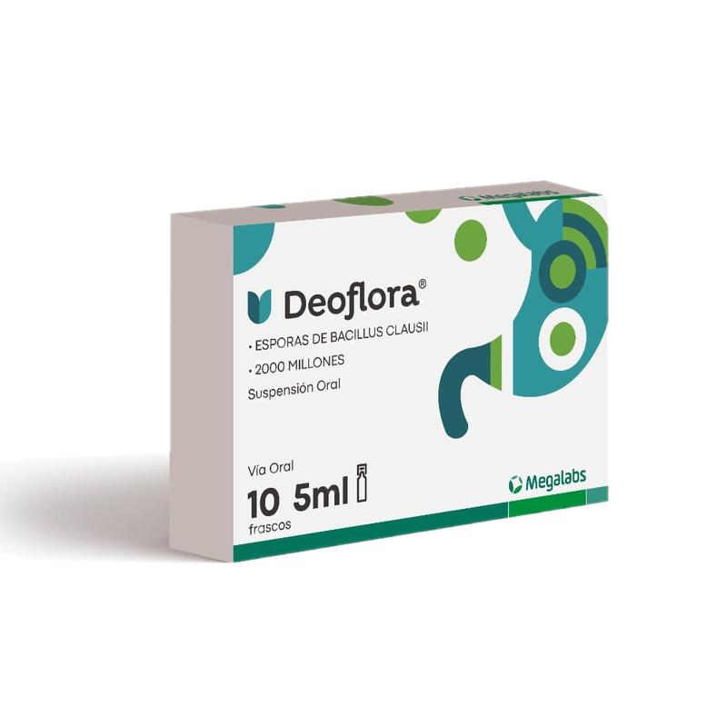 Deoflora Suspensión Oral 10 Frascos 5 Ml