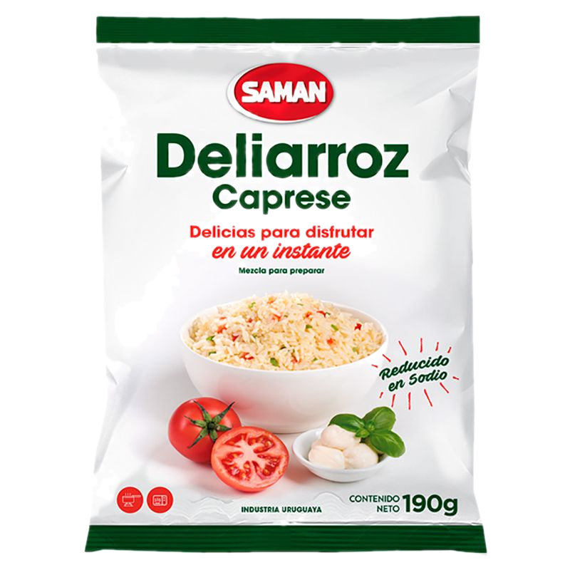 Arroz Deliarroz Caprese Samán 190 G