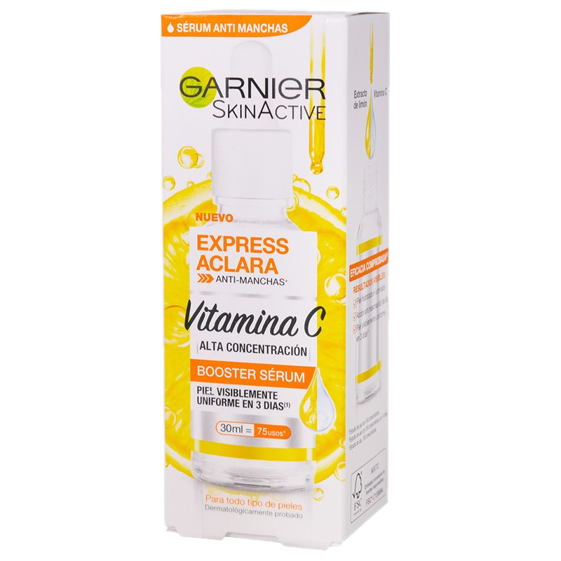 Serum Garnier Express Aclara Con Vitamina C 30 Ml