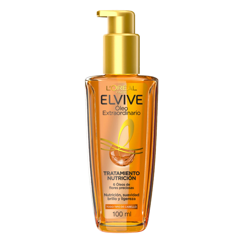 Óleo Extraordinario Tratamiento Intensivo Elvive L'oréal Paris 100 Ml
