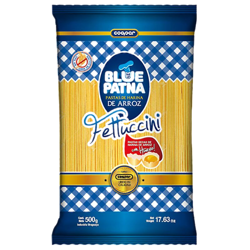 Fideos De Arroz Blue Patna Fettuccini 500 G