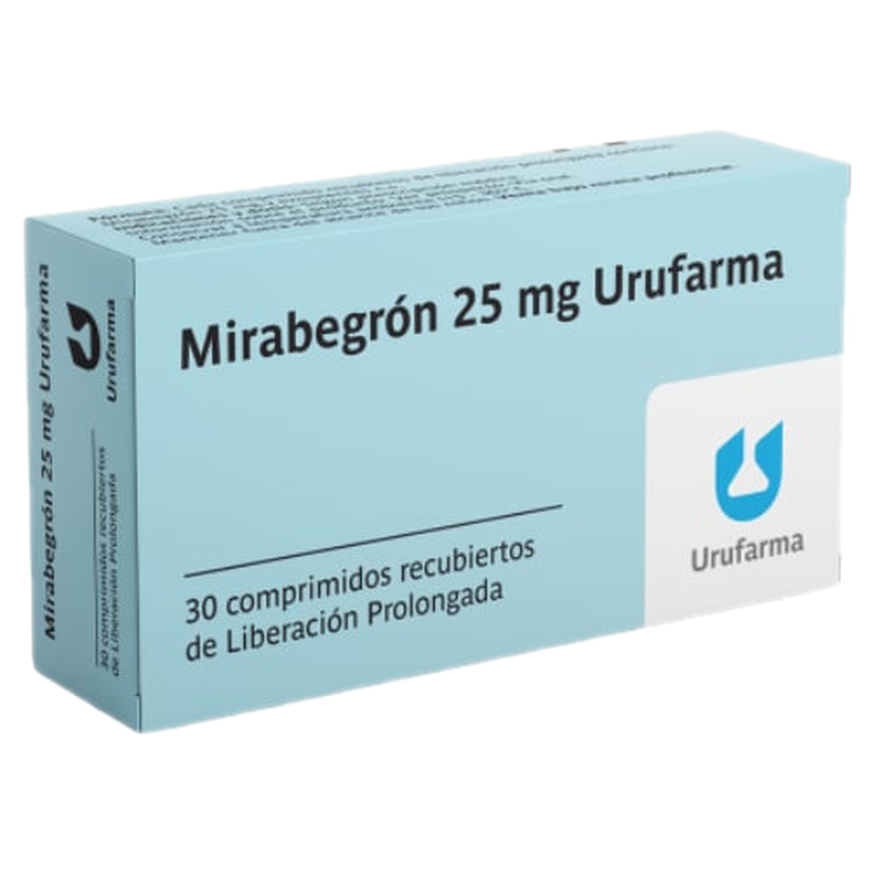 Mirabegron 25 Mg 30 Comprimidos