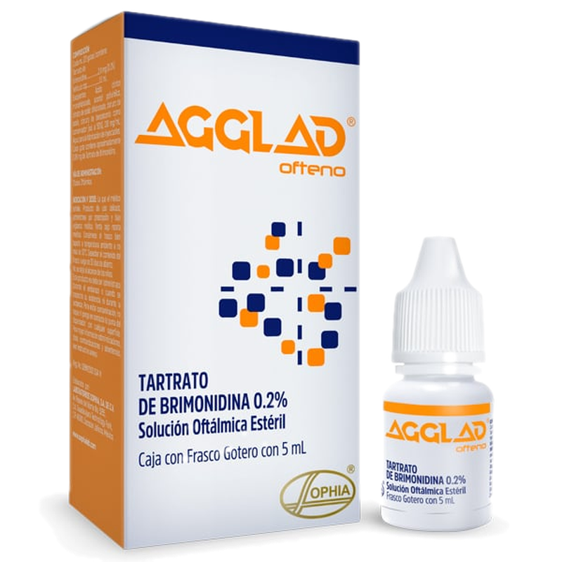 Agglad 0.2% Solución Oftálmica 5 Ml