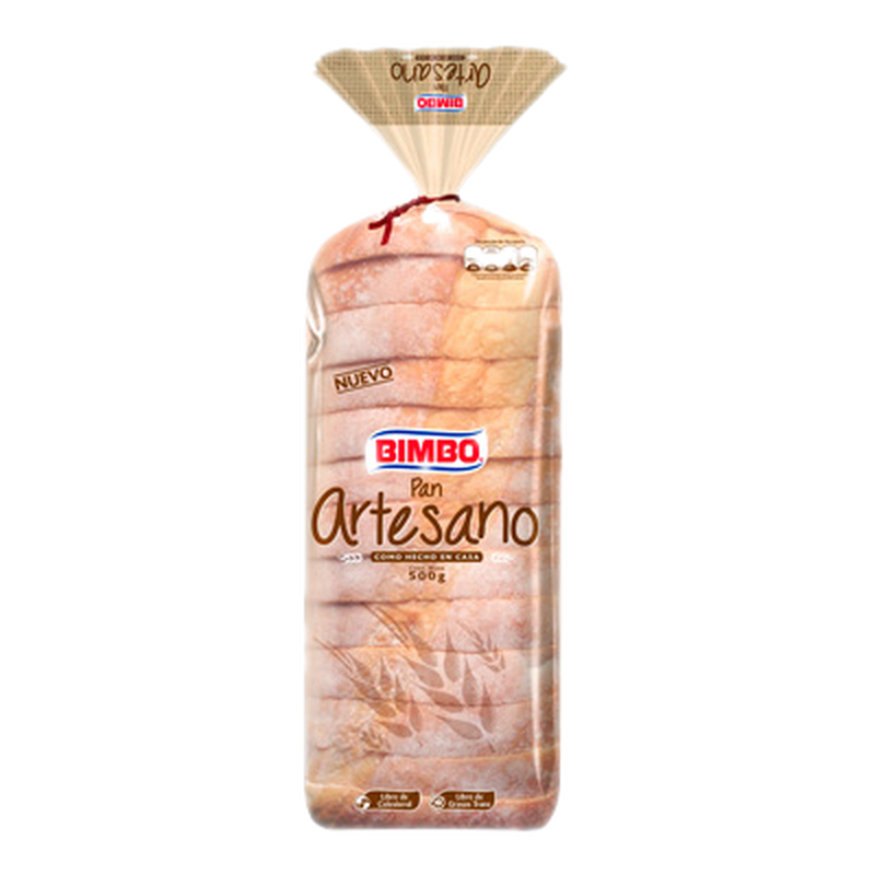 Pan Artesano Bimbo 540 G.