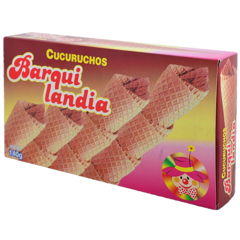 Cucuruchos Barquilandia 6 Unidades 140 G