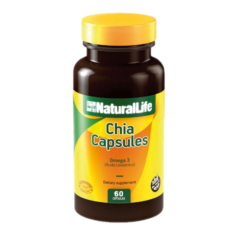 Cápsulas De Chía 60 Unidades