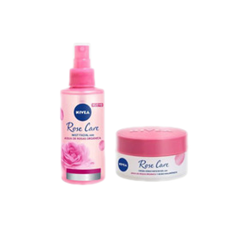 Nivea Face Care Crema Gel Rose+bruma Rose Pack [50+150 Ml]